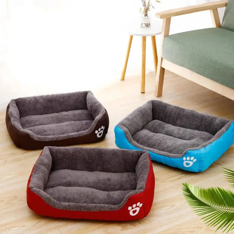 Cama Retangular para Cães e Gatos de Pequeno a Grande Porte - Imagem 3