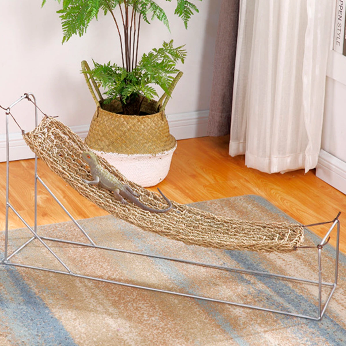 Rede para Répteis de Fibra Natural 75x18 cm com Ventosas - Imagem 3