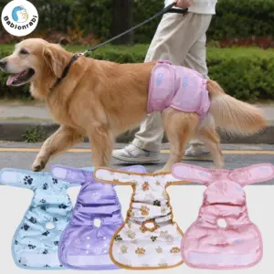 fralda reutilizável para cães fêmeas
