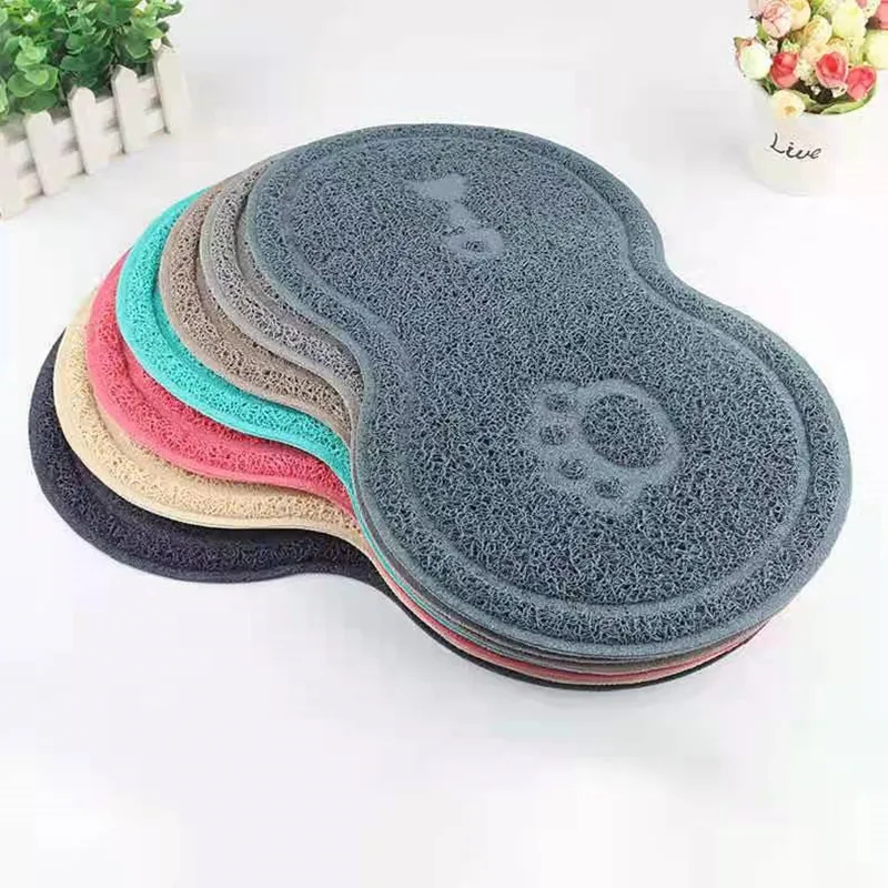 Tapete de Alimentação para Cães e Gatos de PVC Impermeável 45x26 cm - Image 2