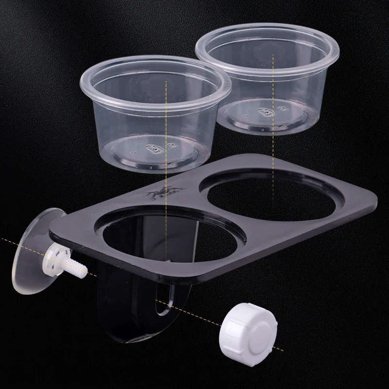 Tigela de Alimentação para Répteis com Ventosa Dupla Removível - Imagem 6