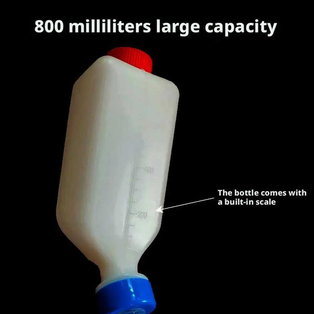 Garrafa de Alimentação para Cordeiro com Bico Macio e Design Invertido - Imagem 3