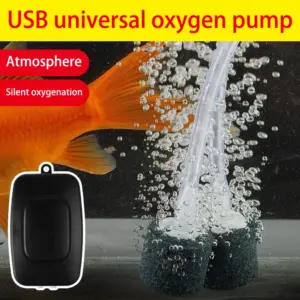 mini bomba de ar USB para aquário