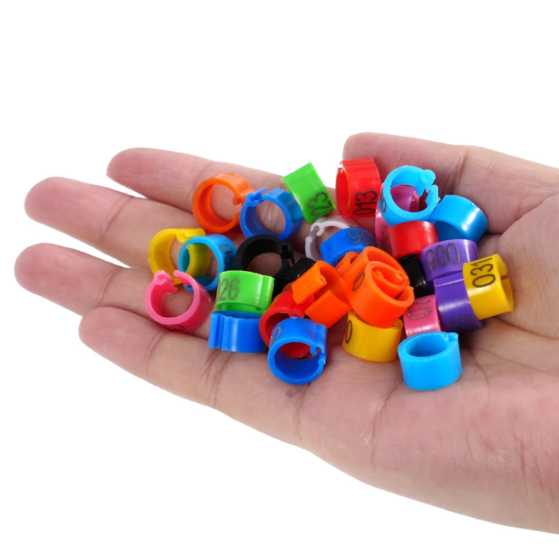 Anel de Identificação para Pombos 9mm com Numeração 1-100 - Imagem 5