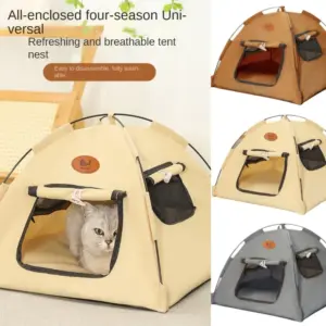 tenda portátil para gatos dobrável