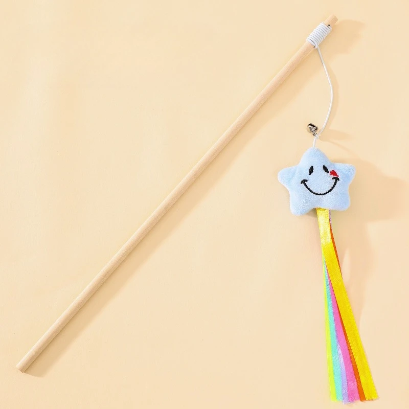 Brinquedo para Gatos Teaser Stick Tartaruga com Sino Interativo - Imagem 5