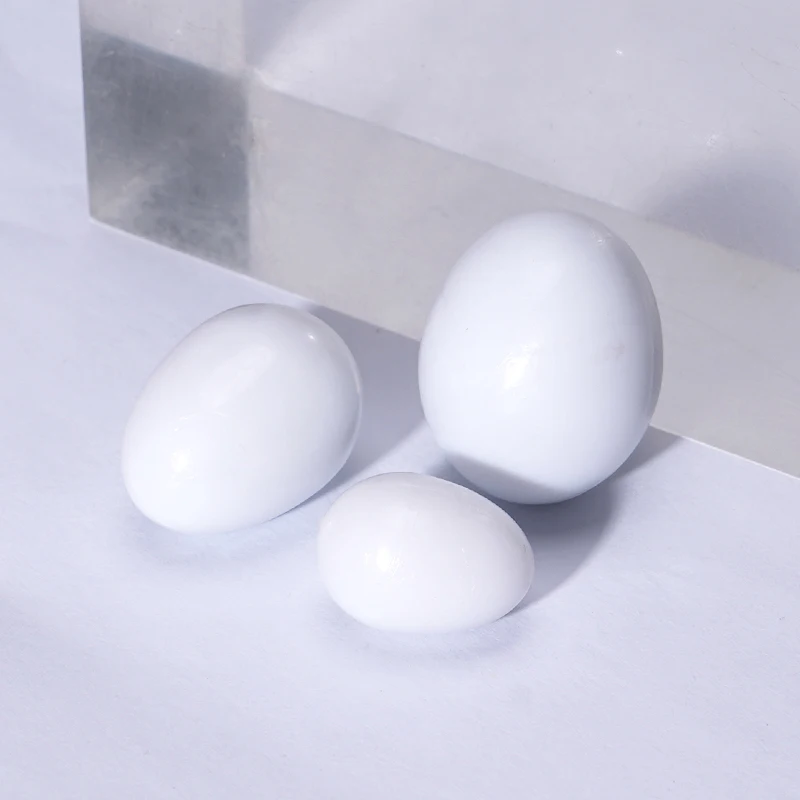 Ovo Falso para Pássaros e Pombos de Plástico Branco 10/20 Unidades - Imagem 6