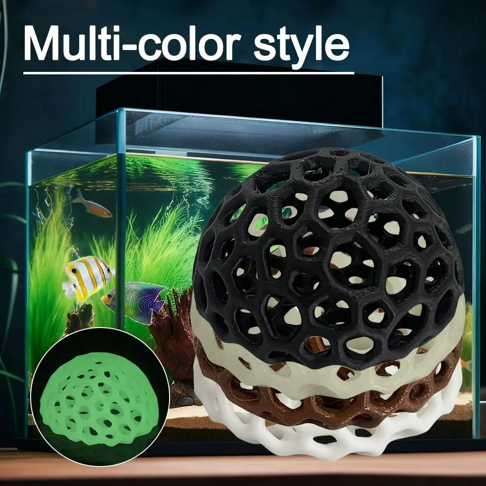 Caverna para Aquário de Plástico Oco para Camarão e Peixe Pequeno - Imagem 3