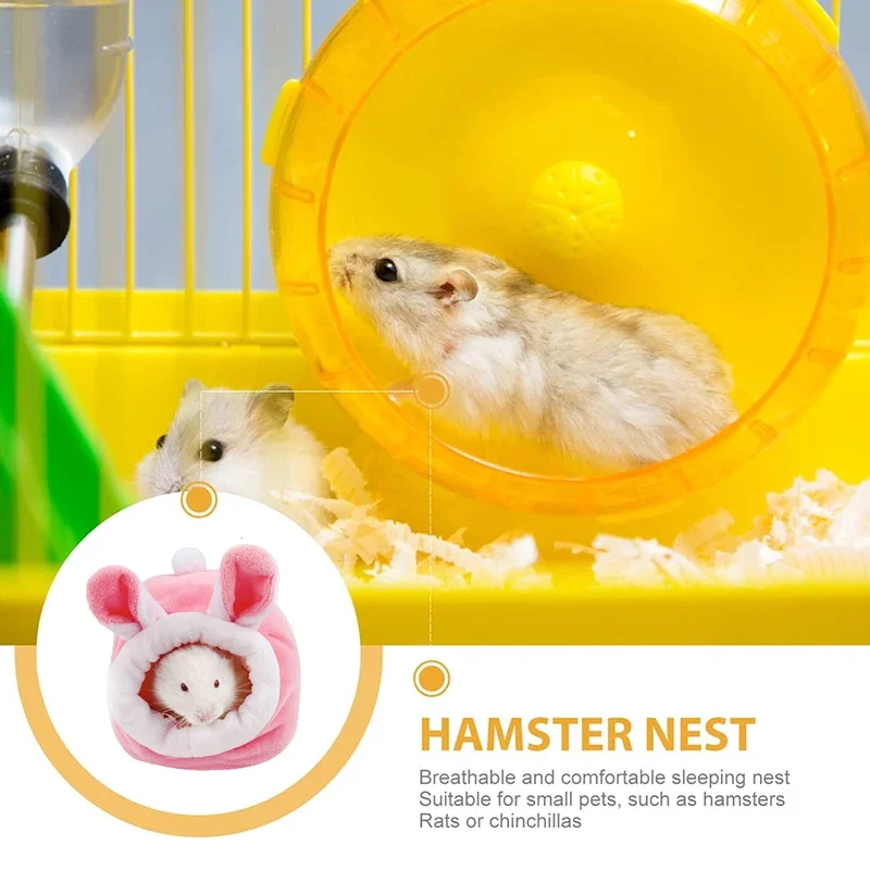 Ninho de Algodão para Hamster Quente e Macio - Imagem 4