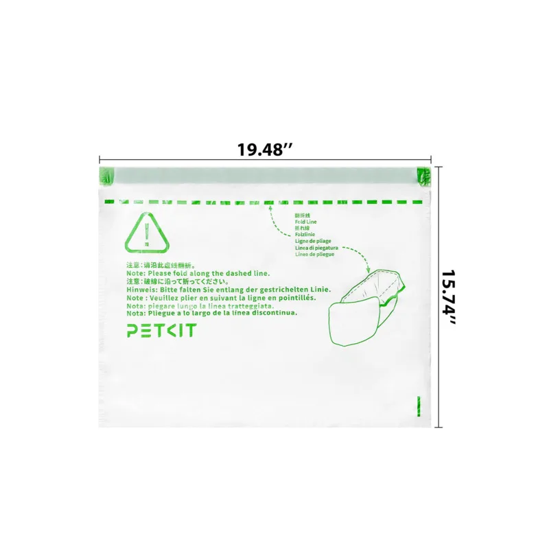PETKIT Saco de Lixo para Caixa de Areia Gatos 49,5x40 cm PEAD - Imagem 5
