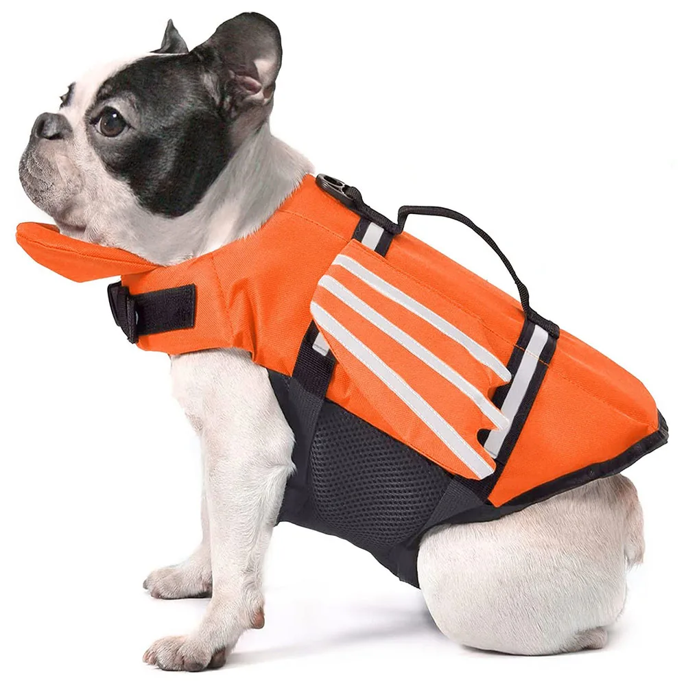 Colete Salva-Vidas para Cães com Alça para Natação e Praia - Image 5