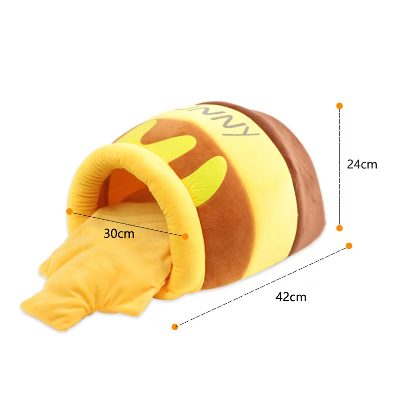 Cama para Gatos e Cães Pequenos Tipo Ninho Rosa - Imagem 6