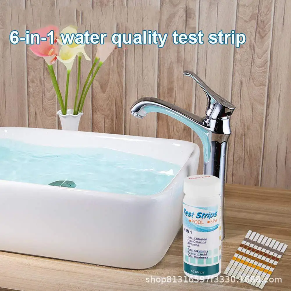 Tiras de Teste de Água 7 em 1 para Aquário e Piscina - Imagem 5
