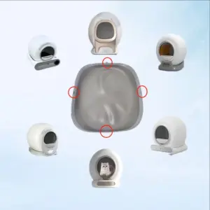 almofada de silicone para caixa de areia automática