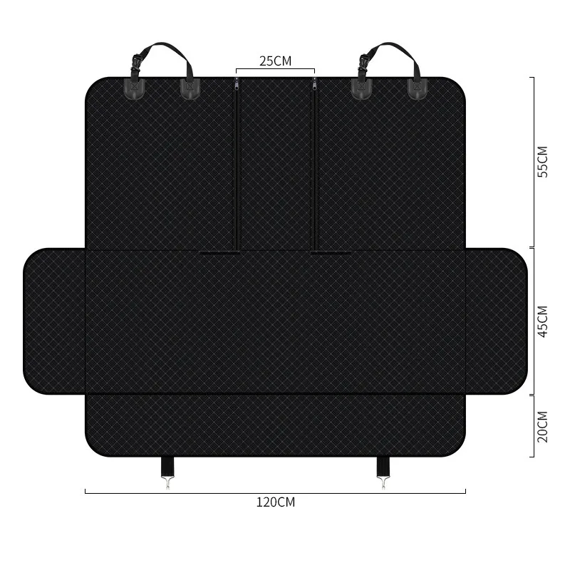 Capa Protetora para Cães para Banco Traseiro de Carro Universal Impermeável - Image 4