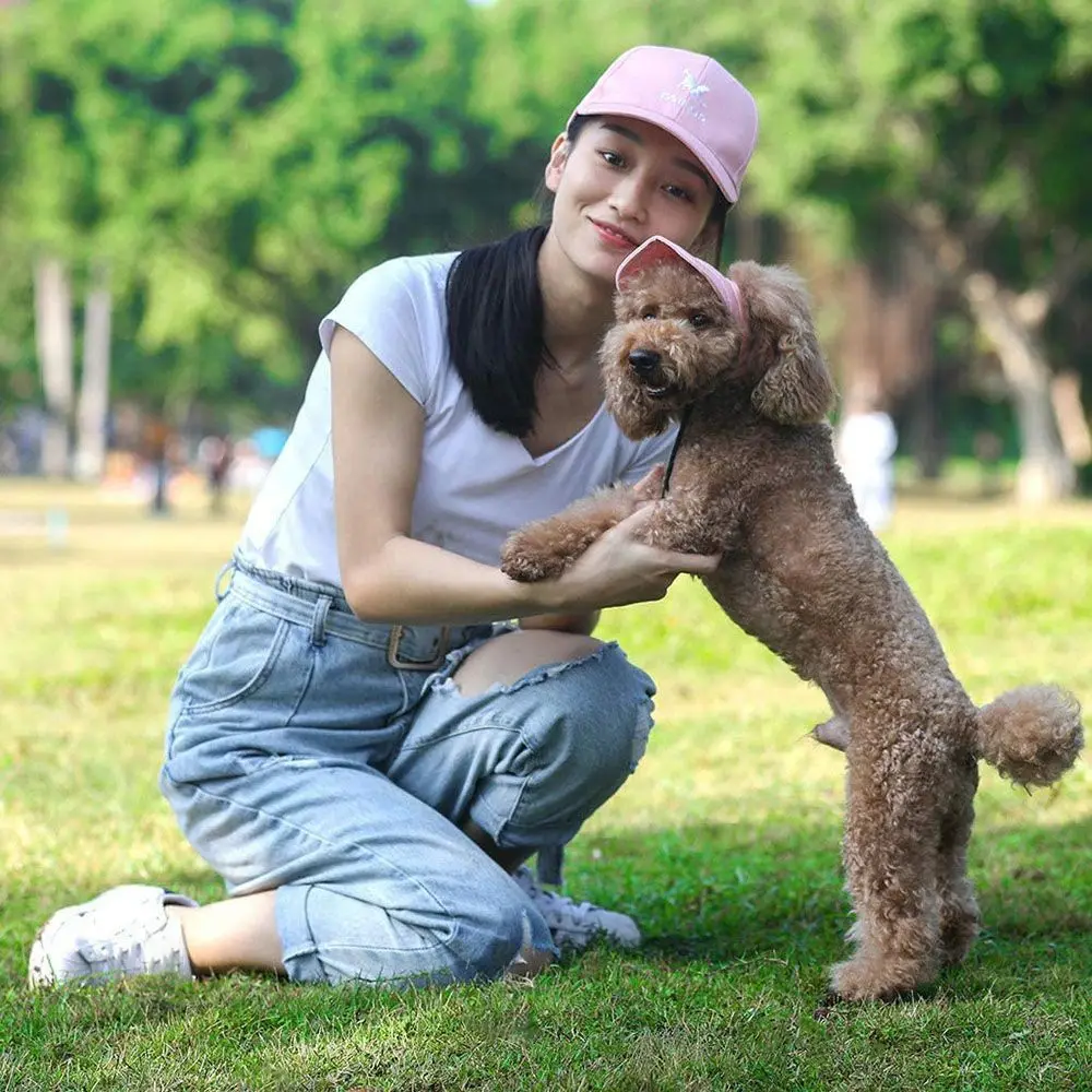 Boné de Beisebol para Cães e Gatos com Viseira Ajustável e Orelhas - Image 2