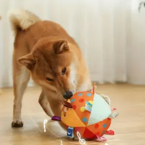 brinquedo bola de pelúcia para cães e gatos