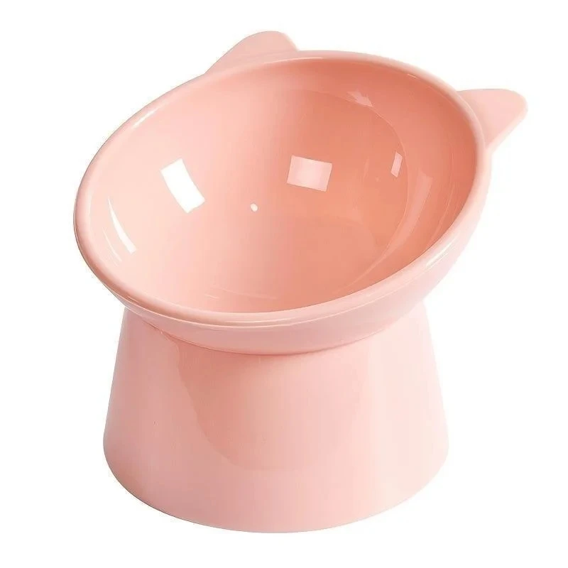 Tigela para Cães e Gatos de Plástico com Fundo Alto Antiderramamento - Imagem 3