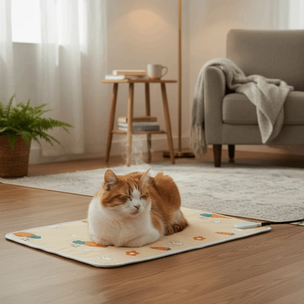 Cobertor Elétrico para Pets de Fibra Sintética com Termostato - Imagem 2