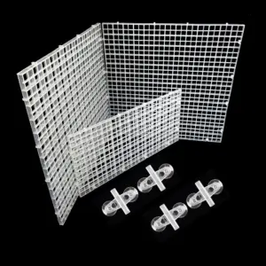 divisória plástica para aquário
