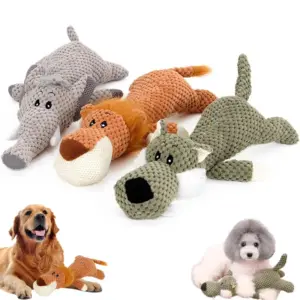 brinquedo de pelúcia com apito para cães grandes
