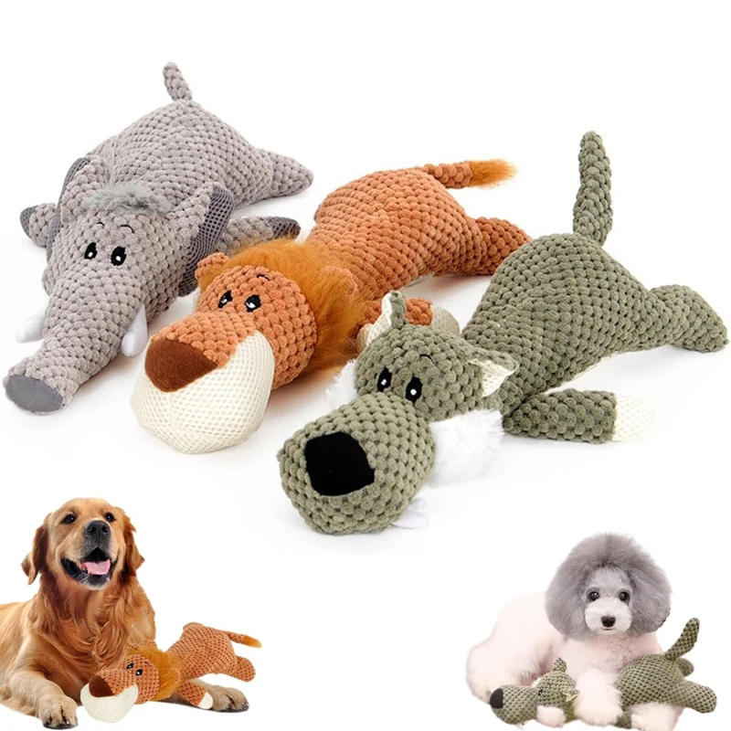 brinquedo de pelúcia com apito para cães grandes