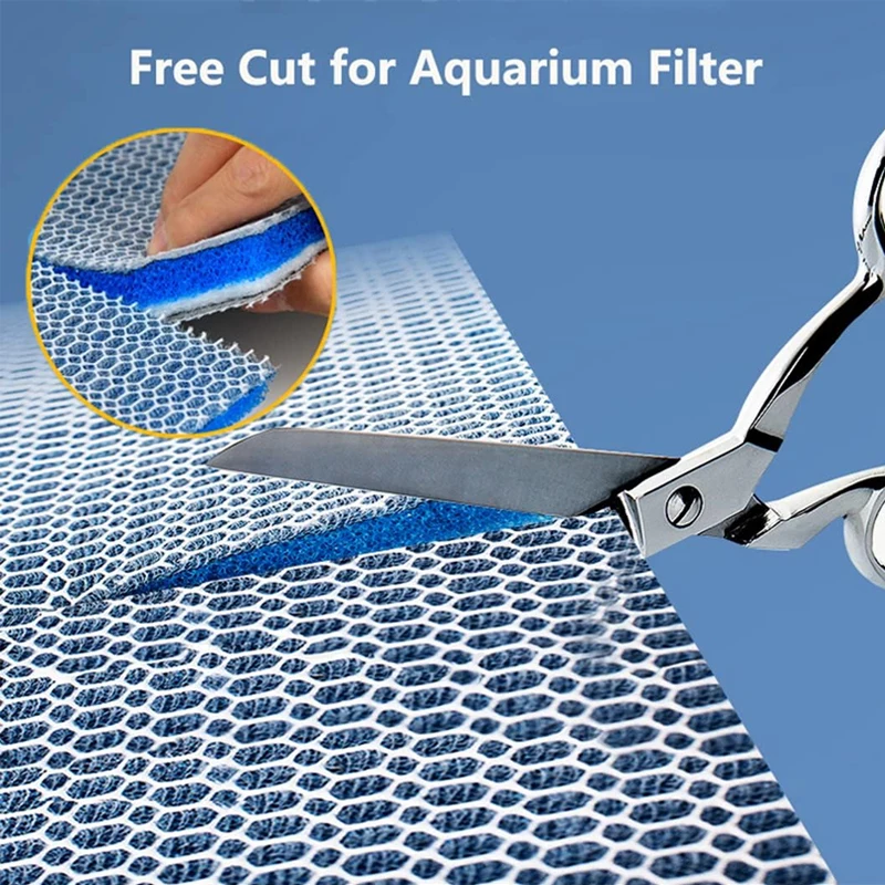 Mídia de Filtro para Aquário 8 Camadas com Corte Flexível - Imagem 6