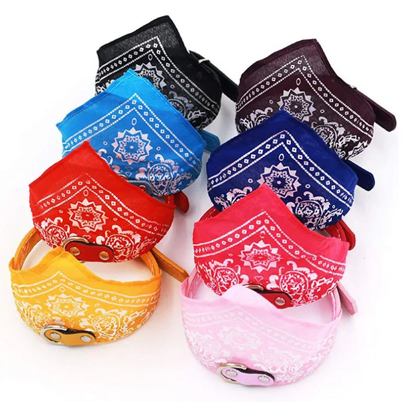 Coleira Bandana para Cães e Gatos Estampada Ajustável - Image 5