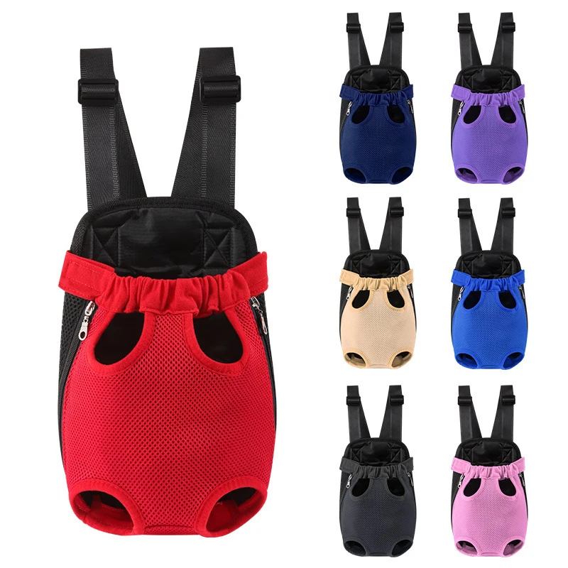 Mochila para Cães e Gatos de Nylon Lavável com Alças Ajustáveis - Imagem 2