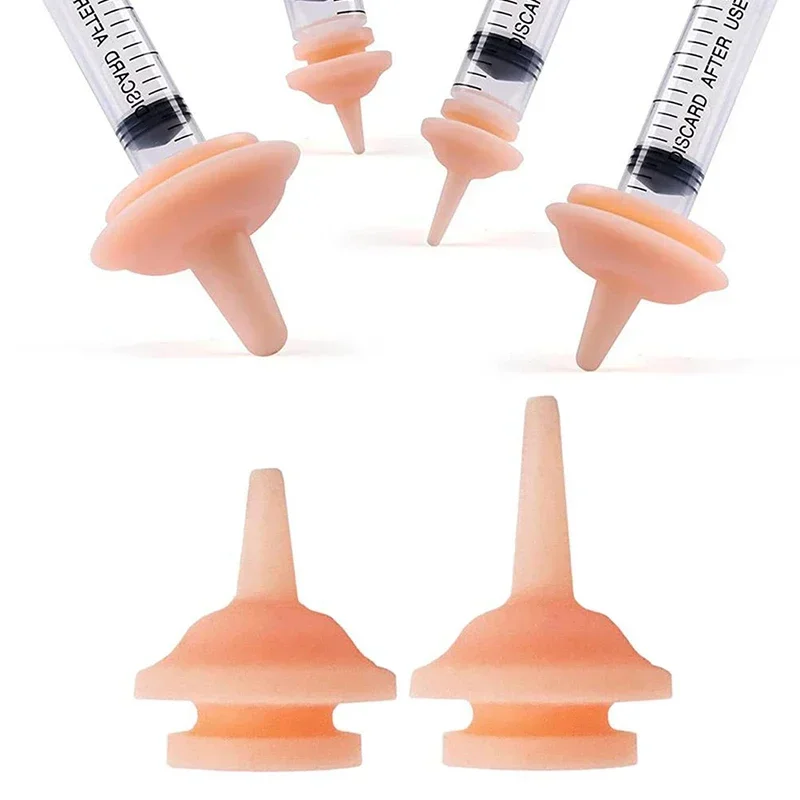 bico de silicone para alimentação de filhotes