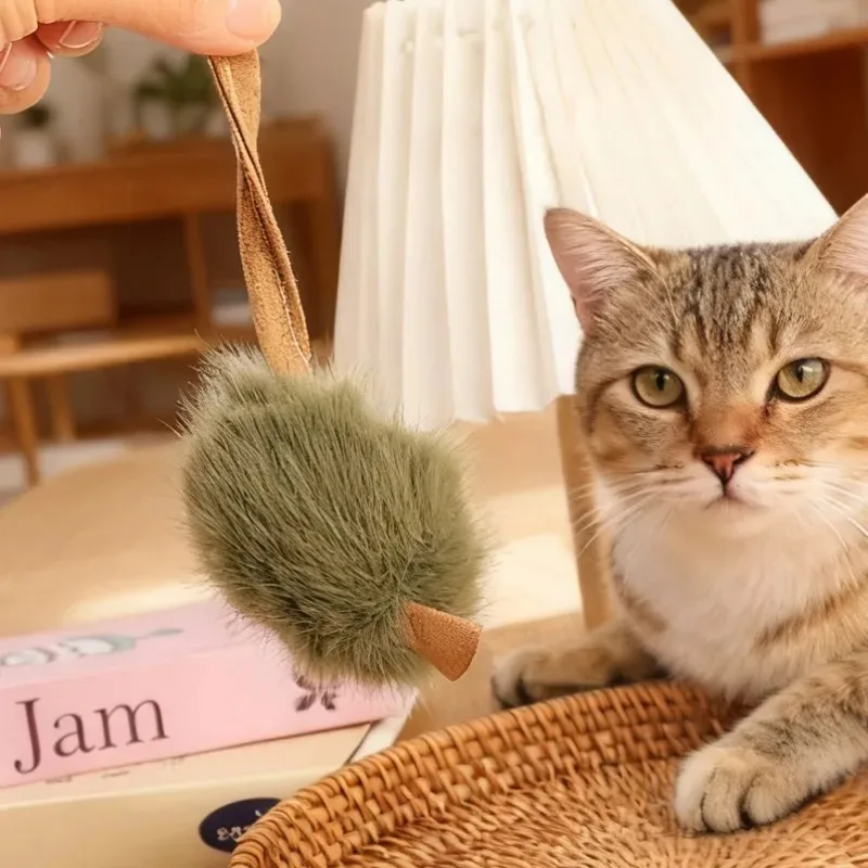 Brinquedo de Rato para Gatos de Pelúcia com Som Estridente - Imagem 2