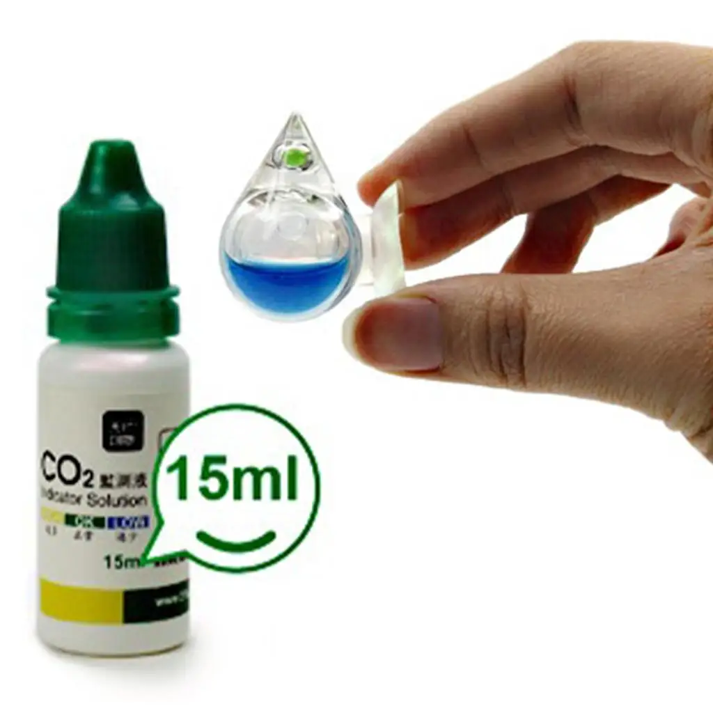 Solução Indicadora de CO2 para Aquário 15ml com Monitor de Vidro - Imagem 3