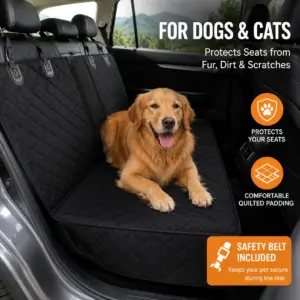 capa impermeável para banco de carro de cachorro