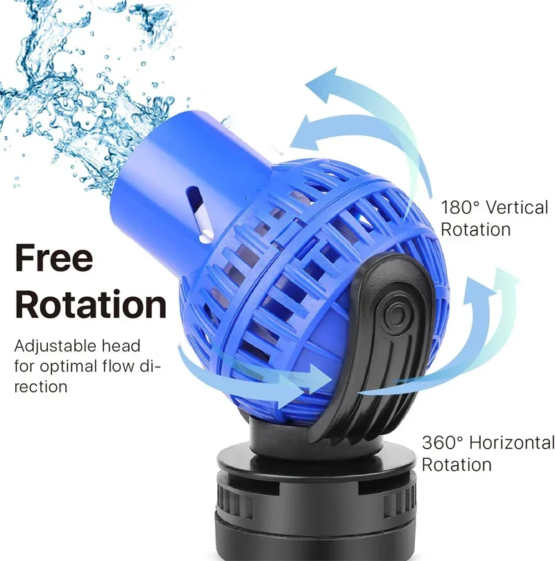 Bomba Criadora de Ondas para Aquário 220V com Base Magnética Ajustável - Imagem 2