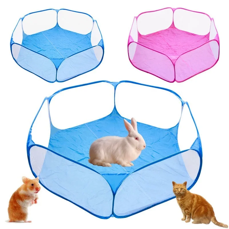 Cercadinho Portátil para Hamster e Roedores 120x100x38 cm Dobrável - Imagem 2