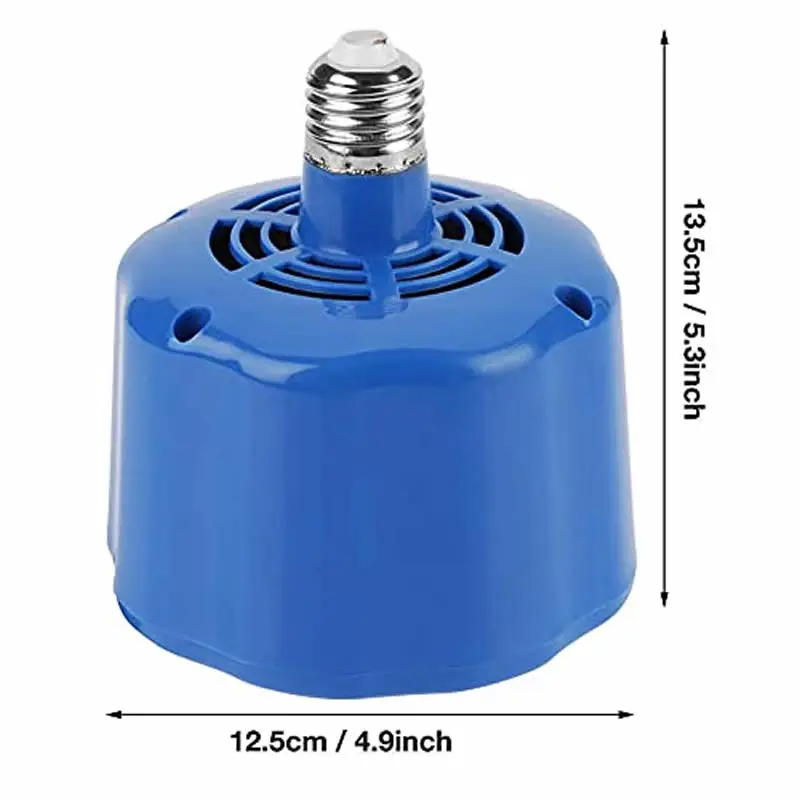 Lâmpada de Aquecimento para Aves 100-300W com Controlador de Temperatura - Imagem 3