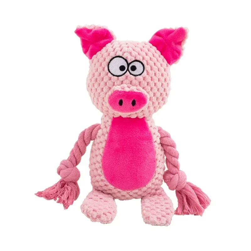 Brinquedo de Pelúcia para Cães Grandes com Som e Corda - Imagem 3