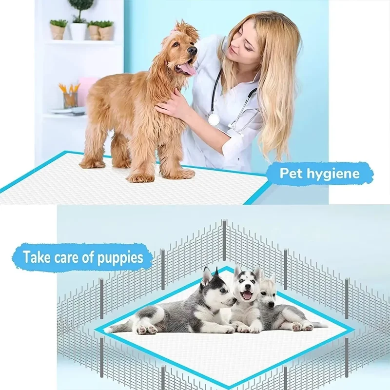 Tapete Higiênico Descartável para Cães e Gatos Super Absorvente - Imagem 4