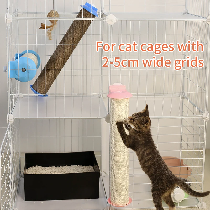 Poste Arranhador para Gatos de Sisal com Parafuso M8 - Imagem 5