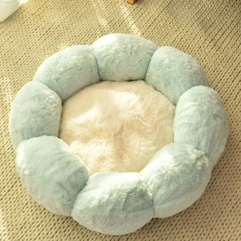 Cama para Gatos e Cães Pequenos Formato de Flor Macia 40 cm - Image 5