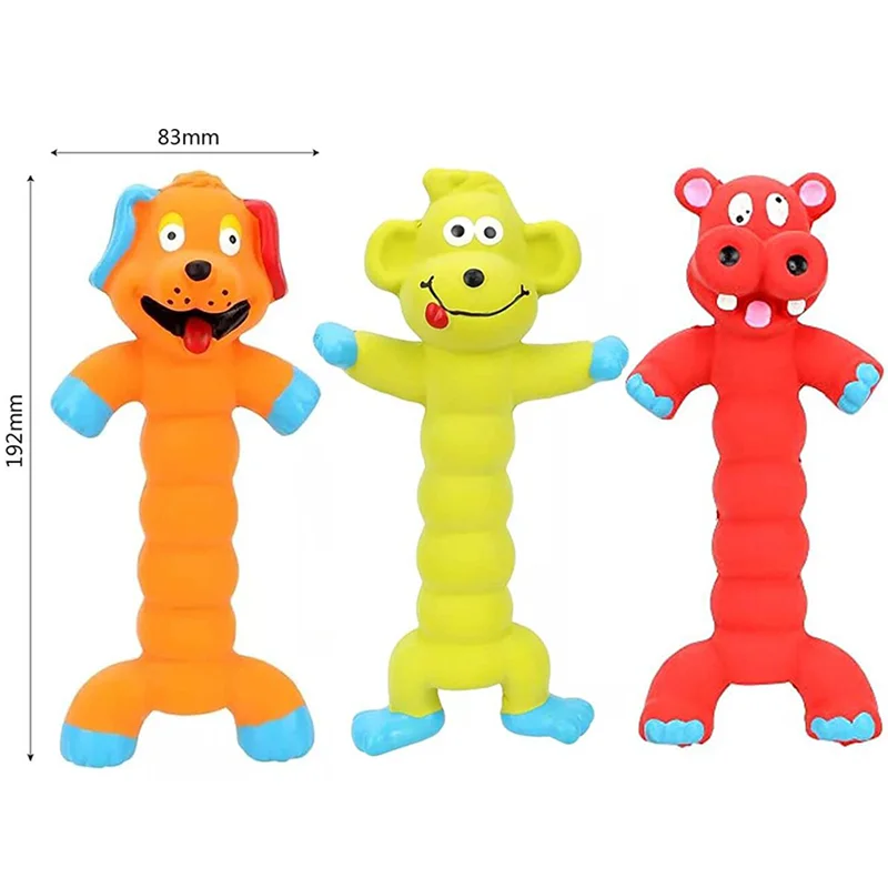 Brinquedo de Látex para Cães com Som e Resistente à Mordida - Imagem 6