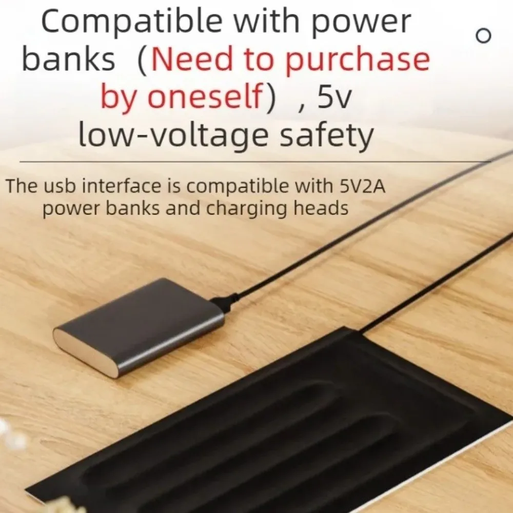 Manta Térmica USB para Répteis 8W com Controle de Temperatura - Image 5