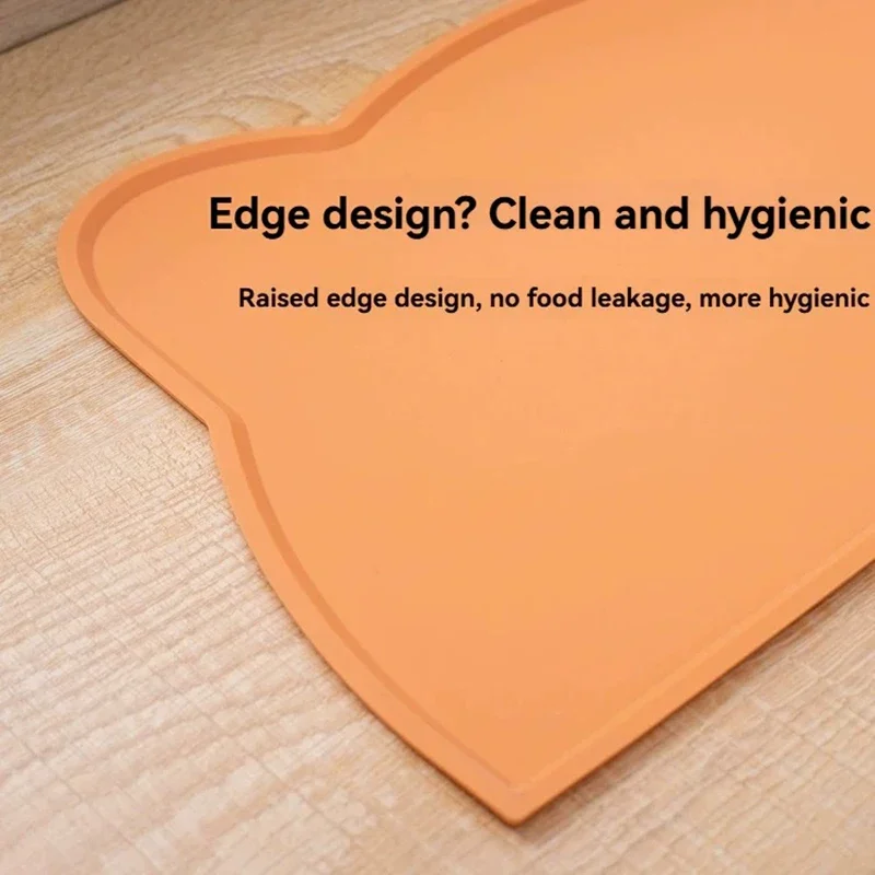 Tapete de Silicone para Cães e Gatos Antiderrapante e Antivazamento - Image 3
