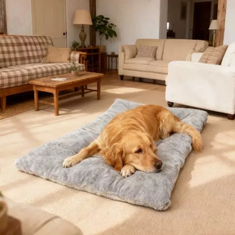 cama sofá de pelúcia para cães