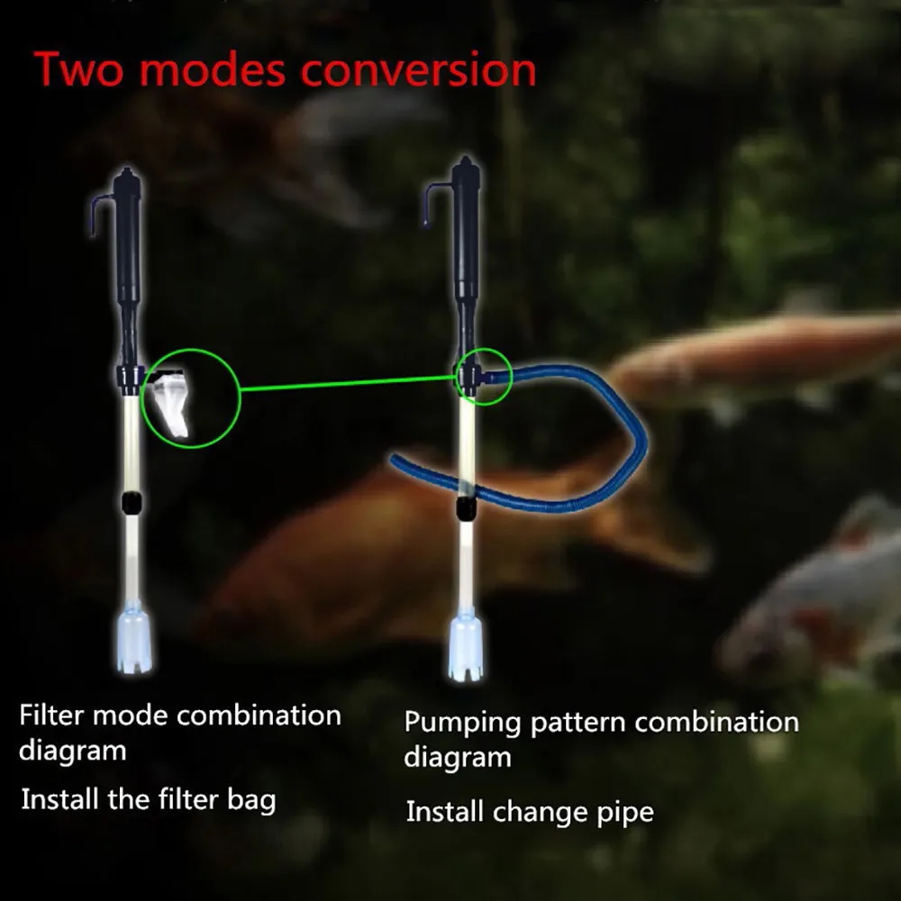 Sifão Elétrico para Aquário 520 L/H com Extensão até 80 cm - Image 4