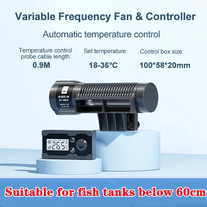 Ventilador para Aquário com Controle Automático de Temperatura - Imagem 3