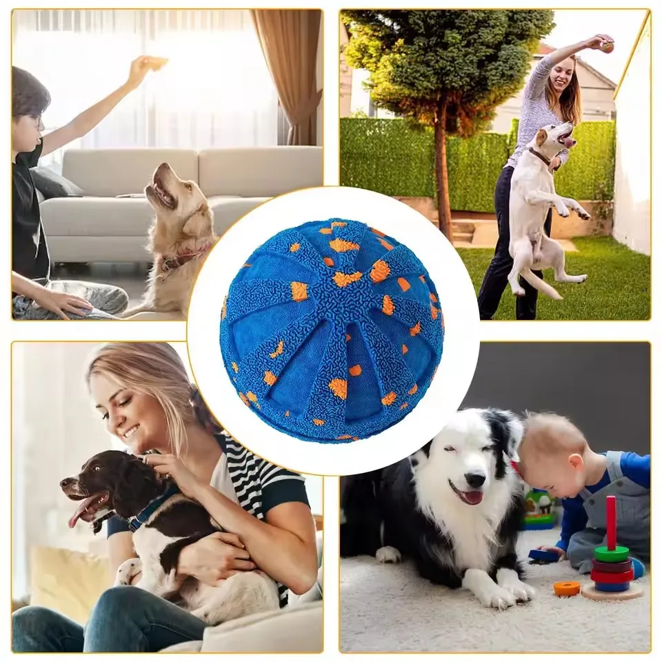 Bola Interativa Elétrica para Cães e Gatos Branca Vibratória - Imagem 6