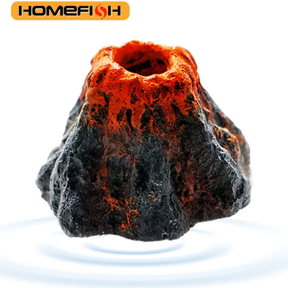 Vulcão Homefish para Aquário com Pedra Bolha e Aerador - Imagem 5