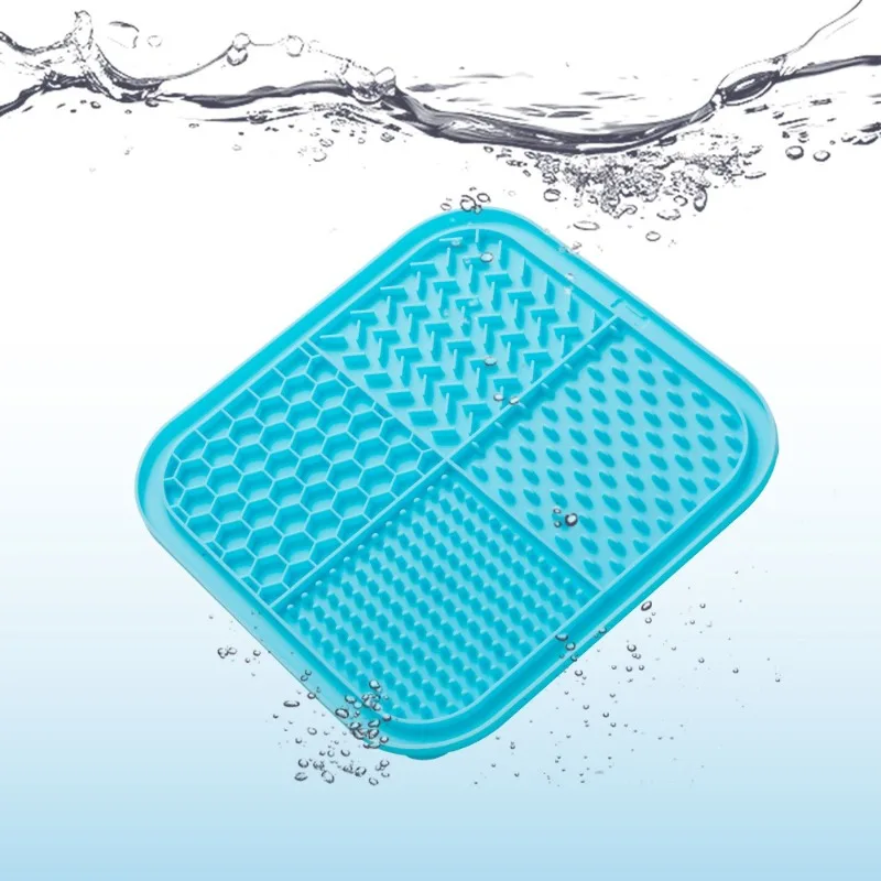 Tapete de Silicone para Cães e Gatos com Ventosas - Imagem 4