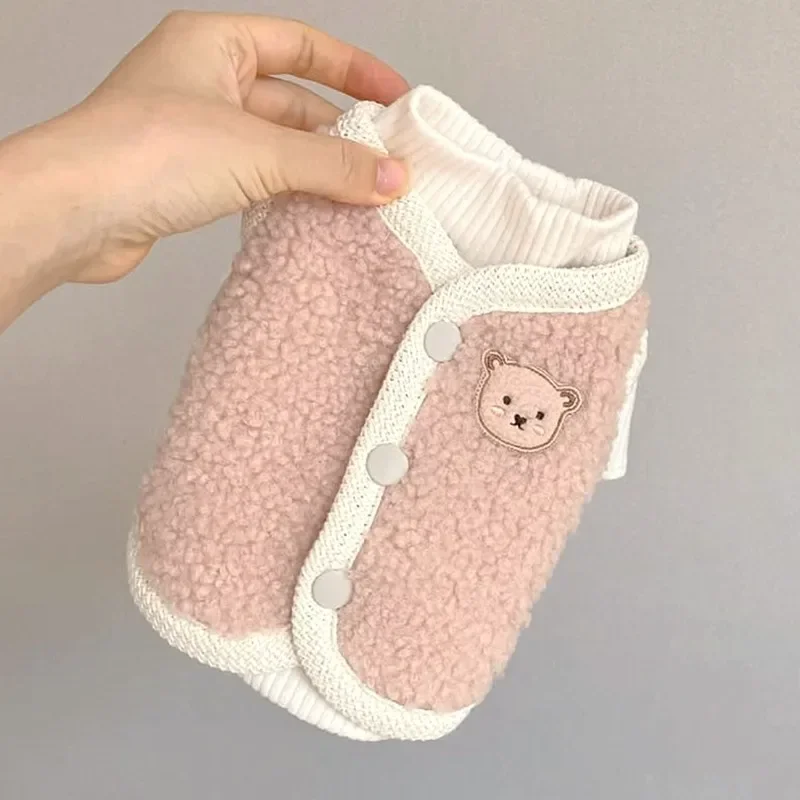 Casaco Moletom para Cães Pequenos e Médios com Estampa de Urso - Image 3